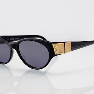 ●FRANCIS　KLEIN　　サングラス　黒×金 Francis klein - Etsy 日本