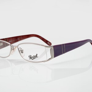 Persol vintage eyeglasses 2326-V, rectangular optical frame made in Italy, new old stock