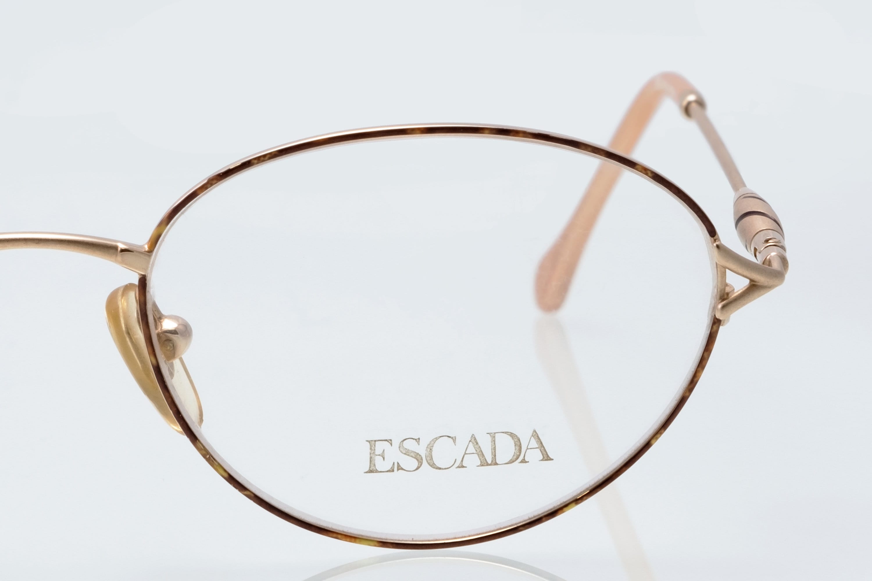 Escada Vintage Eyeglasses, Oval Optical Frame, New Old Stock  display picture 3