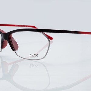 Exte vintage eyeglasses, half rim optical frame, new old stock