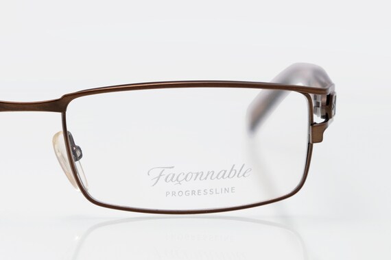 Faconnable vintage eyeglasses, rectangular optica… - image 3