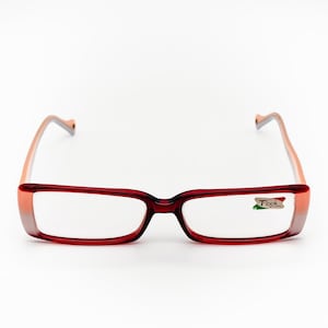 T Look Milano vintage eyeglasses, rectangular optical frame made in Italy, new old stock