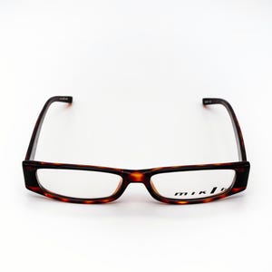 Alain Mikli vintage eyeglasses, tortoise, rectangular optical frame, new old stock