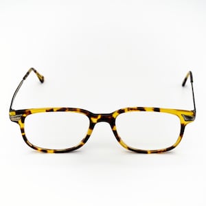 Artisti Italiani vintage eyeglasses, tortoise, square optical frame, new old stock