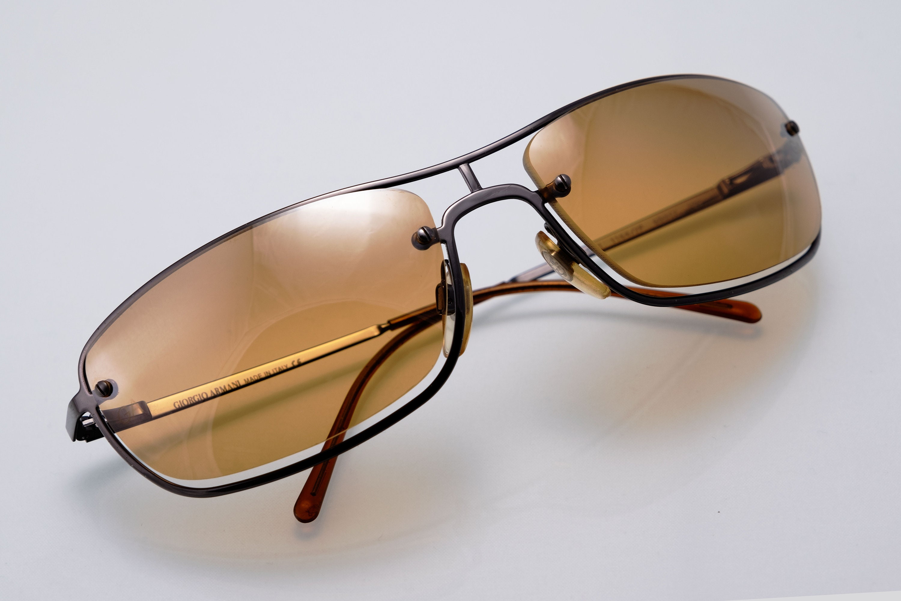 Giorgio Armani Vintage Sunglasses, Made in Italy, New Old