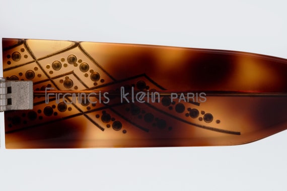 Francis Klein Paris vintage sunglasses, tortoise,… - image 5