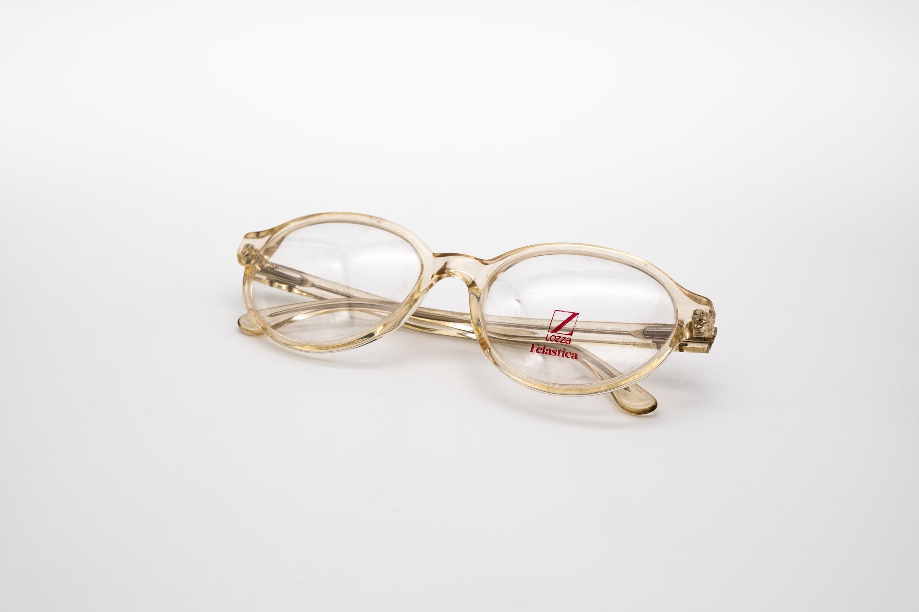 Lozza Vintage Eyeglasses, Transparent, Oval Optical Frame  display picture 3