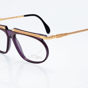 Cazal vintage eyeglasses, geometric optical frame made in germany, new old stock