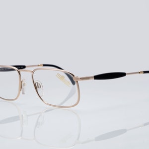Silhouette vintage eyeglasses, square optical frame made in Austria, new old stock