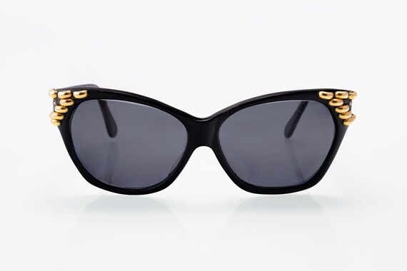 Francis Klein Paris vintage sunglasses, cat eye, … - image 2