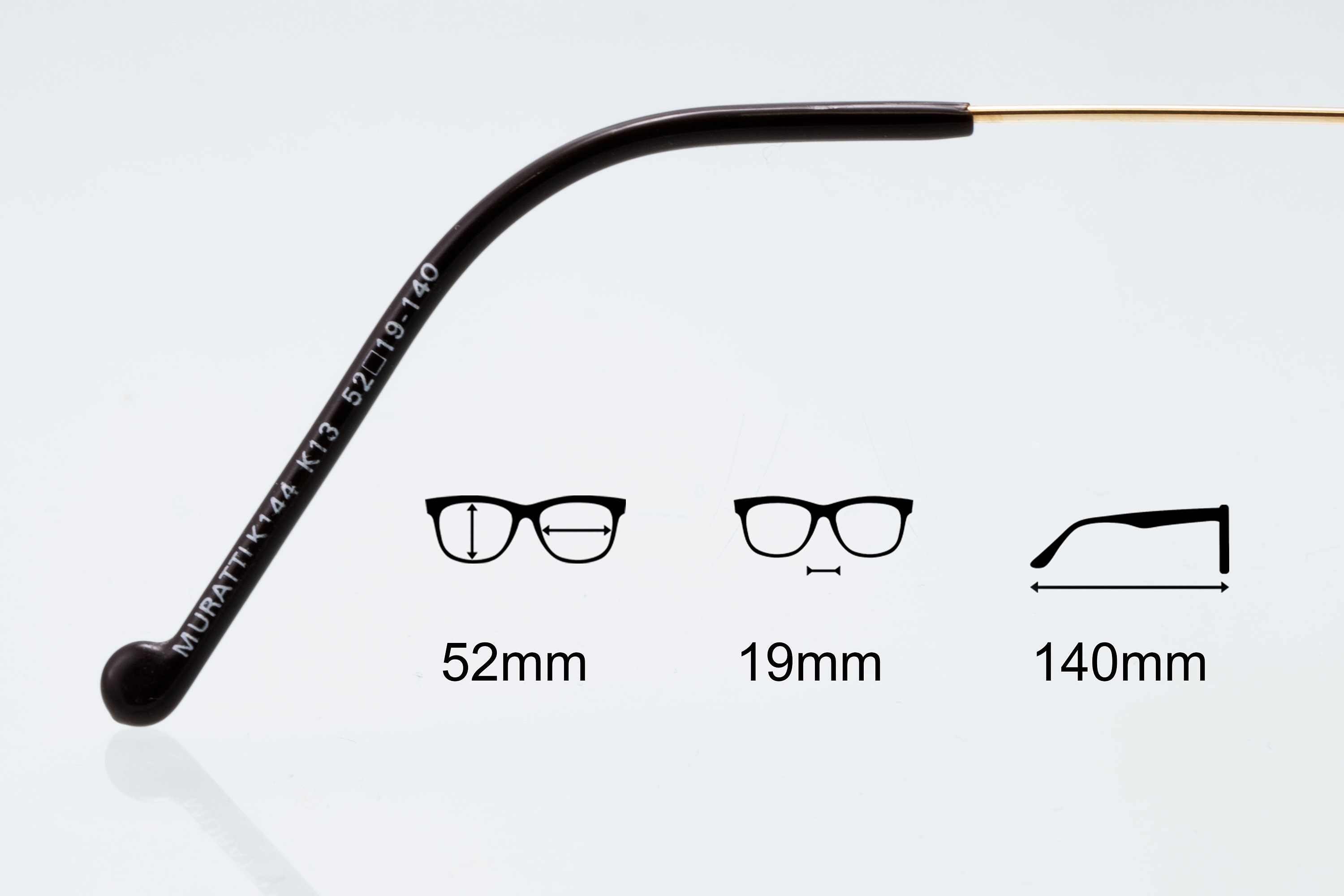 Kenzo Vintage Eyeglasses, Gold Round Optical Frame Made in France