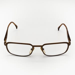 Alain Mikli vintage eyeglasses, rectangular optical frame handmade in France, new old stock