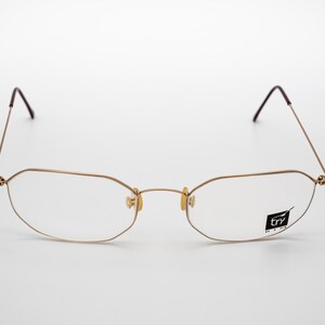 Try vintage eyeglasses, polygon optical frame made in Italy, new old stock