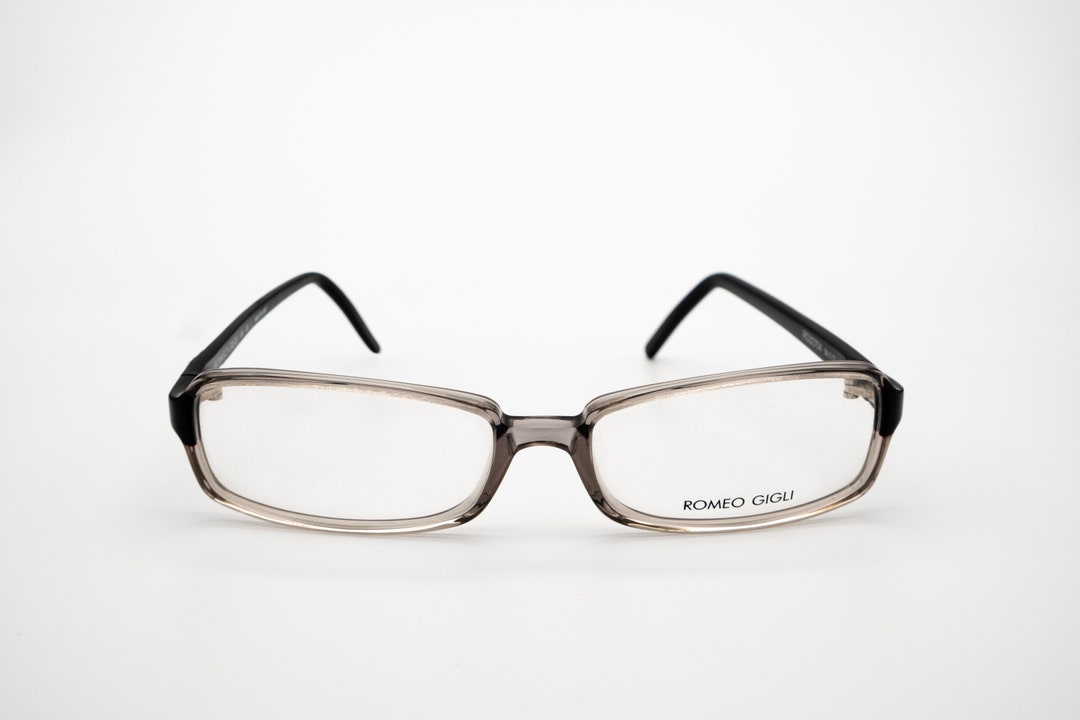 Romeo Gigli Vintage Eyeglasses, Rectangular Optical Frame Made in Italy ...