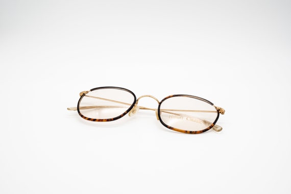 Hilton Classic vintage eyeglasses, gold, tortoise… - image 5