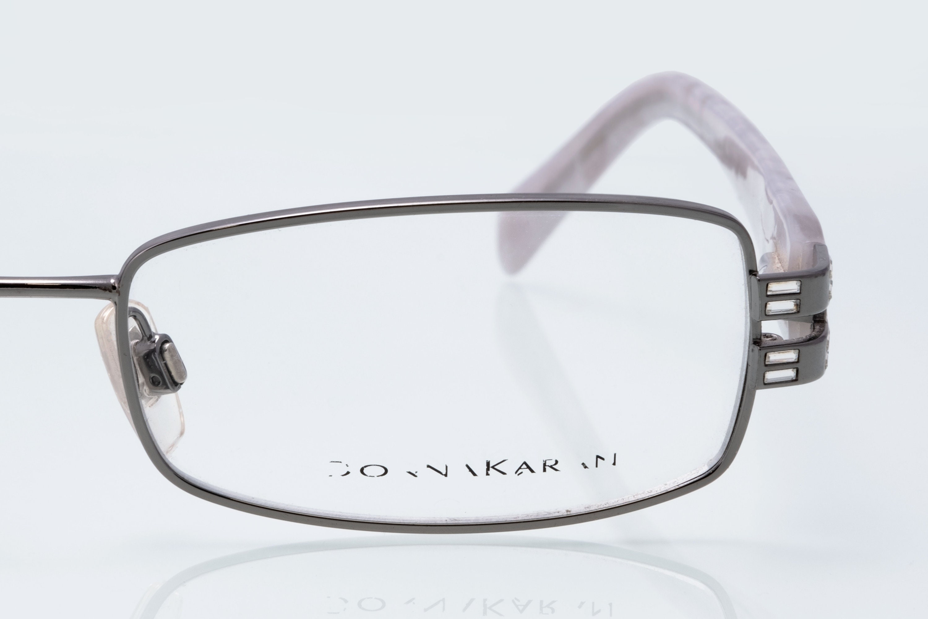 Donna Karan 3563B, Vintage Eyeglasses, Rectangular Optical  display picture 1