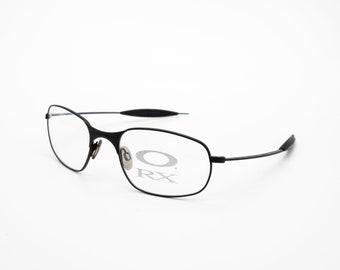 Vintage Brille Oakley, schwarz, rechteckige Optik, new old stock