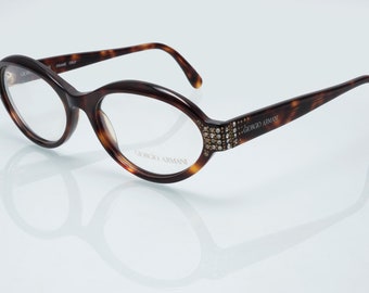 ヴィンテージ ジョルジオ アルマーニ べっ甲眼鏡 / レトロ