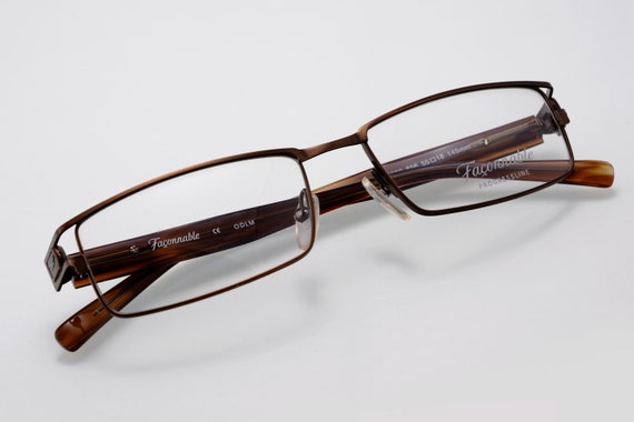 Faconnable vintage eyeglasses, rectangular optica… - image 5
