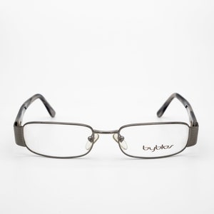 Byblos vintage eyeglasses, rectangular optical frame made in Italy, new old stock