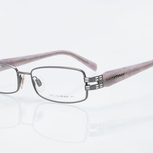 Donna Karan 3563B, vintage eyeglasses, rectangular optical frame, new old stock