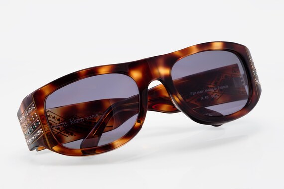 Francis Klein Paris vintage sunglasses, tortoise,… - image 6