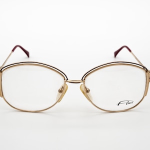 Occhiali da vista vintage Flair, montatura da vista quadrata made in Germany, nuovi, vecchi di magazzino