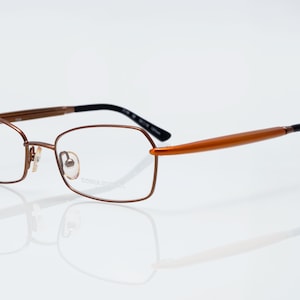 Sonia Rykiel vintage eyeglasses, gold, cat eye optical frame, new old stock