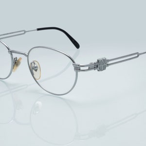 Jean Paul Gautier Vintage Eyeglasses, oval frame made in Japan, New old stock
