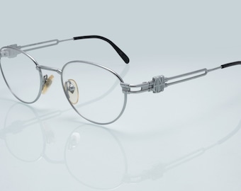 Jean Paul Gautier Vintage Eyeglasses, oval frame made in Japan, New old stock