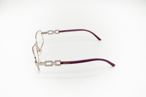 Prada vintage eyeglasses, rectangular optical fra… - image 3