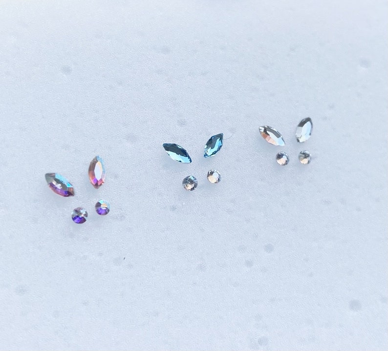 Tooth gem Kit DIY Real Swarovski Professional use do it Etsy Nederland