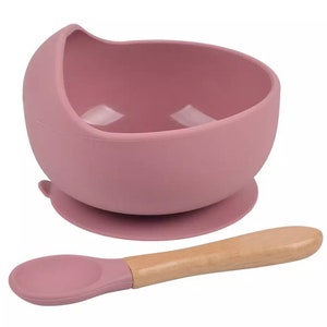 Weaning bowl and spoon