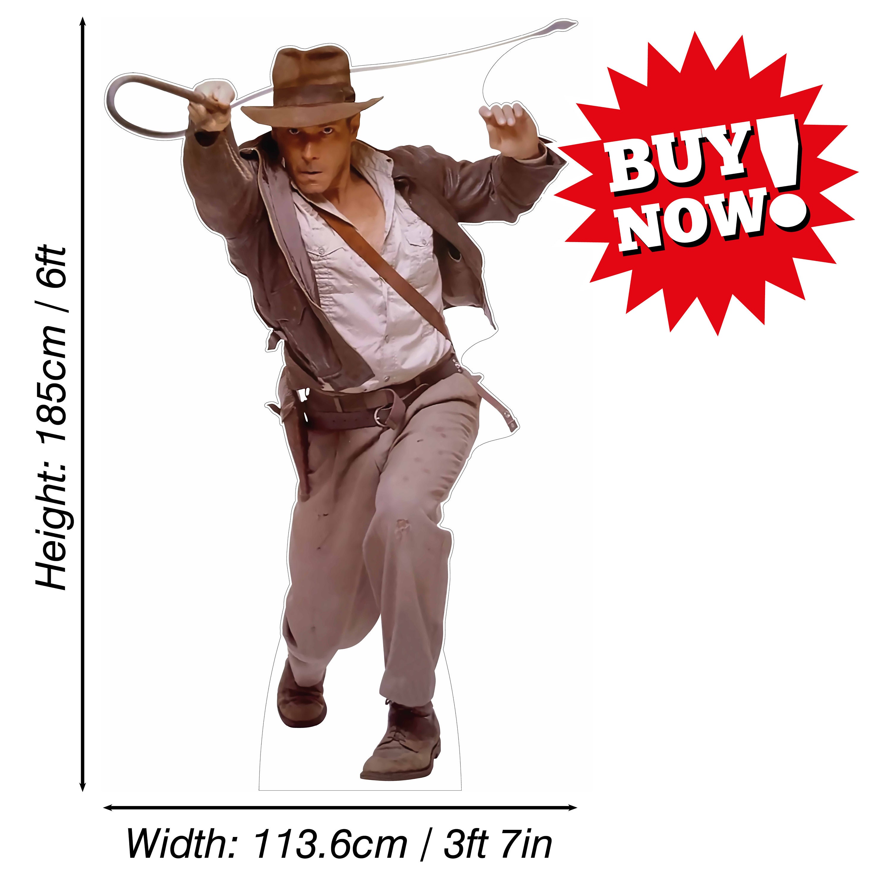 Indiana Jones harrison Ford Standee Cardboard Cutout 185cm Etsy UK