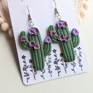 Cactus Earrings Etsy Australia
