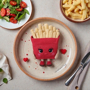 Crochet Pattern (PDF) - French Fries