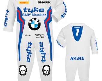 Gepersonaliseerde racepyjama Tyke Baby