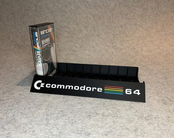 Ständer Halter für 10 Spielekassetten Commodore 64