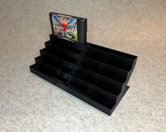 Display stand holder for 10 games cartridges Sega Megadrive Genesis MasterSystem