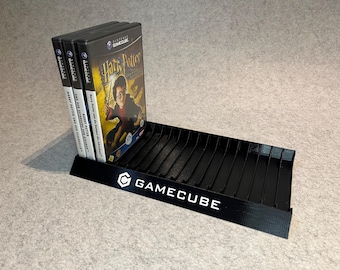 Stand holder for 18 games Nintendo Gamecube - different colors available!