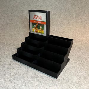 Display stand holder for 10 games cartridges Atari 2600