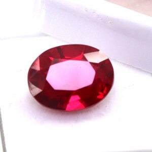 Real Red Ruby From Burma Oval Cut 10.55Cts Natural Red Ruby Authentic Red Ruby Stone Best For Ruby Ring Pendant Large Size Ruby Earrings