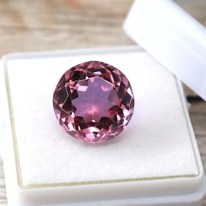 Certified Real Alexandrite From Brazil Natural Color Changing Alexandrite Loose Alexandrite Round Cut 6Ct Alexandrite Stone For Alex Ring