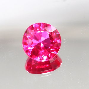 AAA+ Sri Lanka Mined Natural Pink Sapphire Women's Gemstone 10.25Cts Round Cut Precious Pink Sapphire Stone Best Ever Stone for Ring Pendant