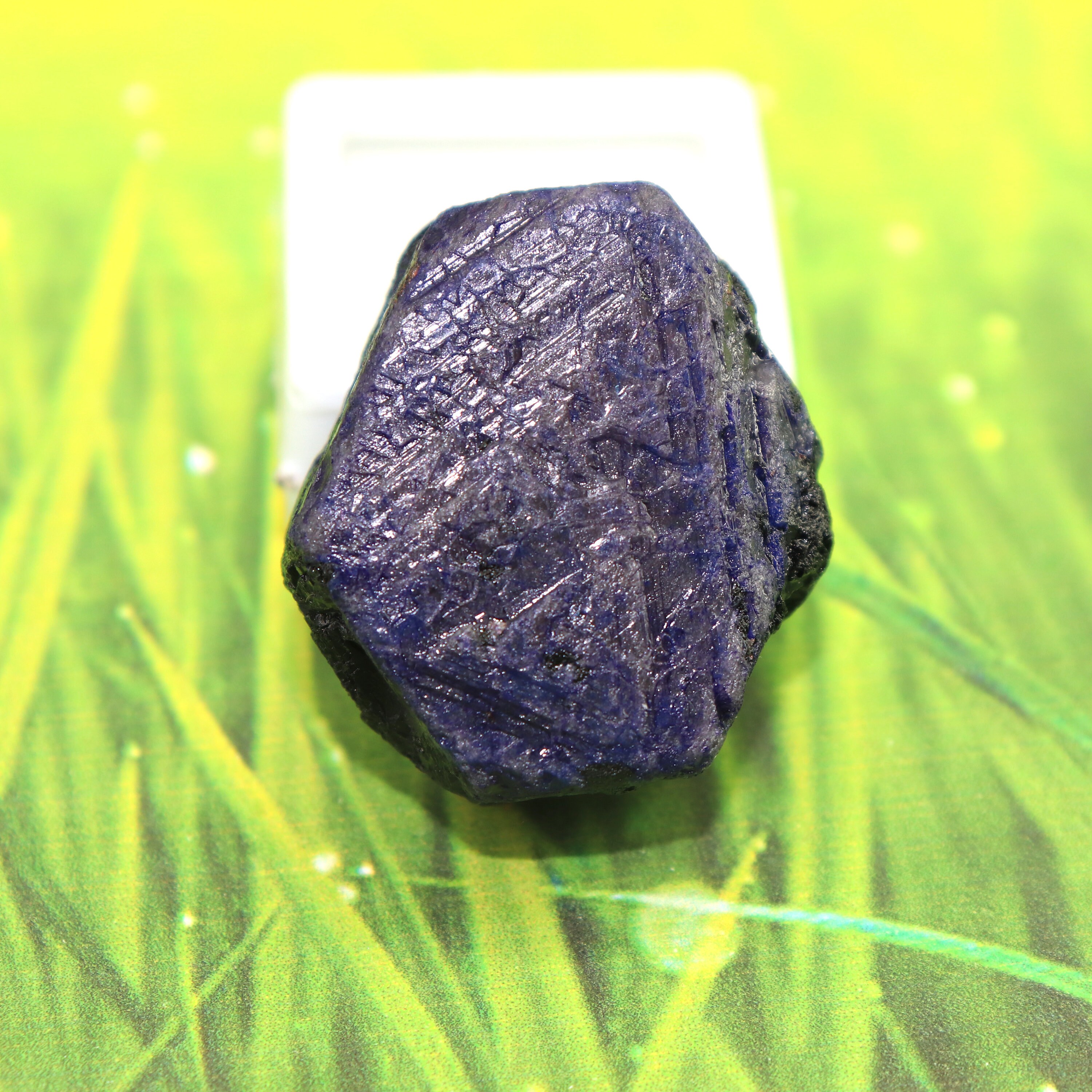 画材 Sapphire Genuine Coarse Amazon.com: 19.25 Ct. Natural Blue