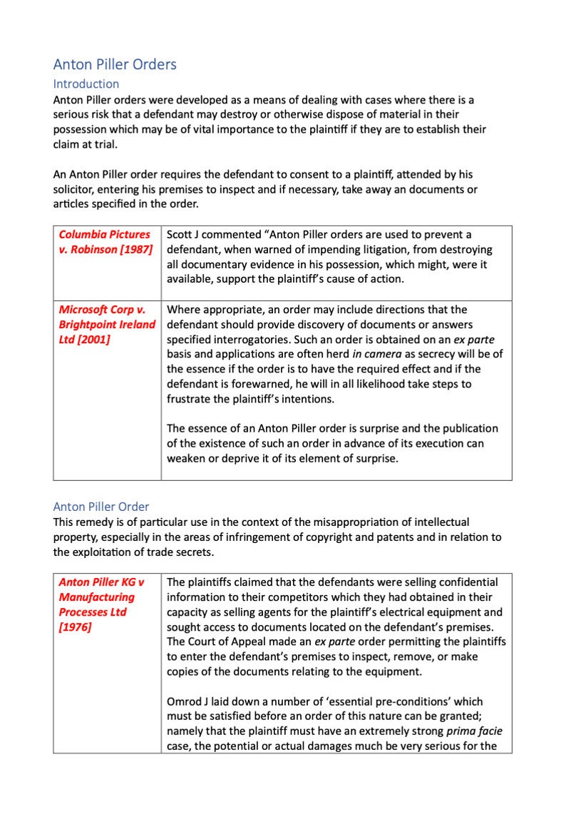 Equity and Trusts FE1 Revision Notes image 5