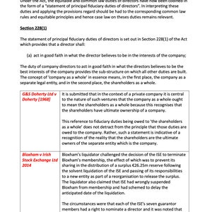 Company Law March 2024 FE1 Revision Booklet with Script image 3