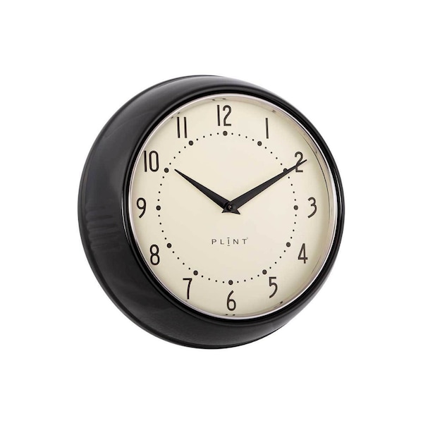 PLINT - Wanduhr - Black - Vintage Uhr
