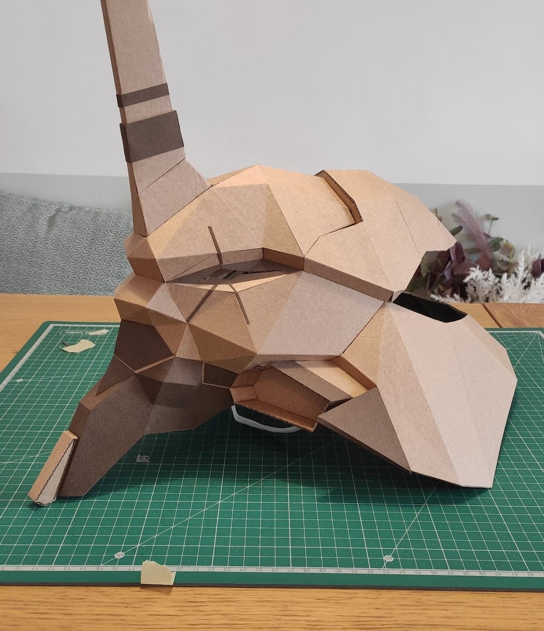 DIY Template Cardboard Mask Eva Etsy DIY Template Cardboard Mask Eva Etsy