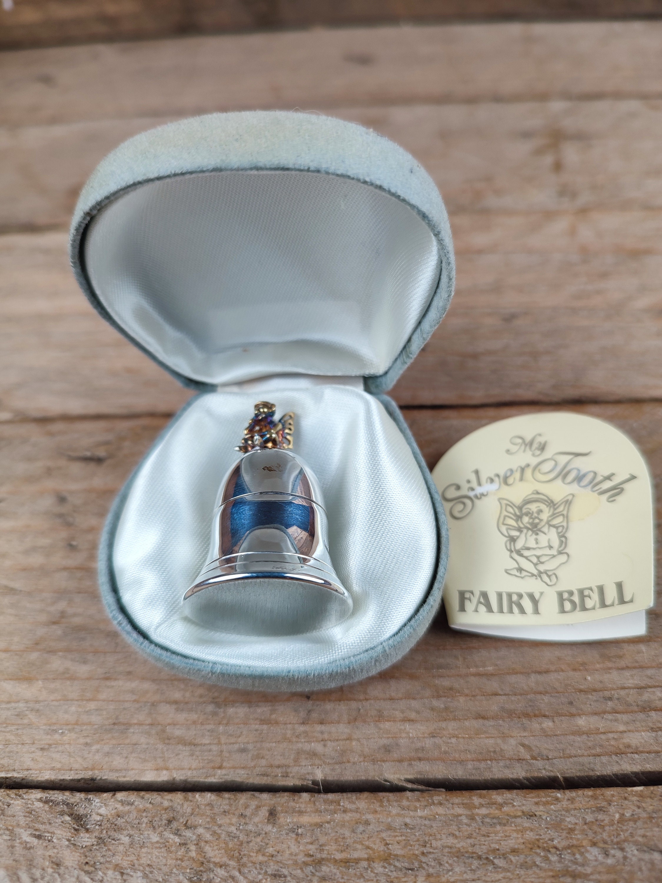 Vintage Silver Tooth Fairy Bell - Christening Gift - Etsy